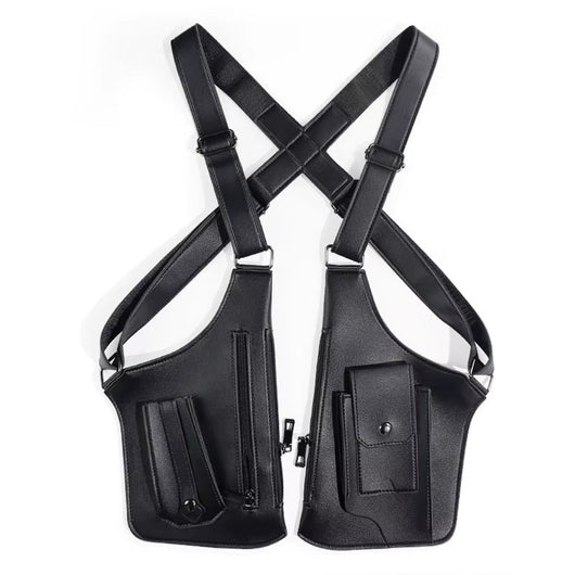 VORNE Premium Leather Shoulder Bag