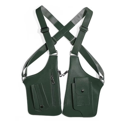 VORNE Premium Leather Shoulder Bag